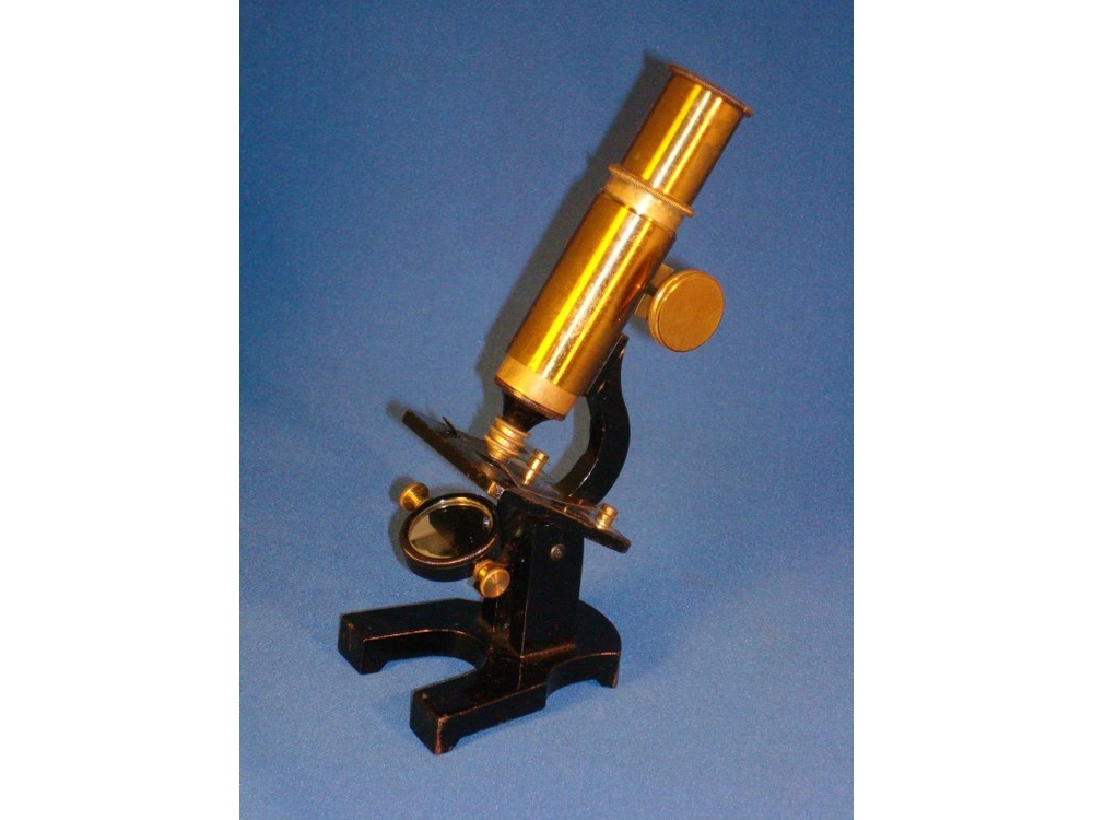 Britisches Compoundmikroskop 1890